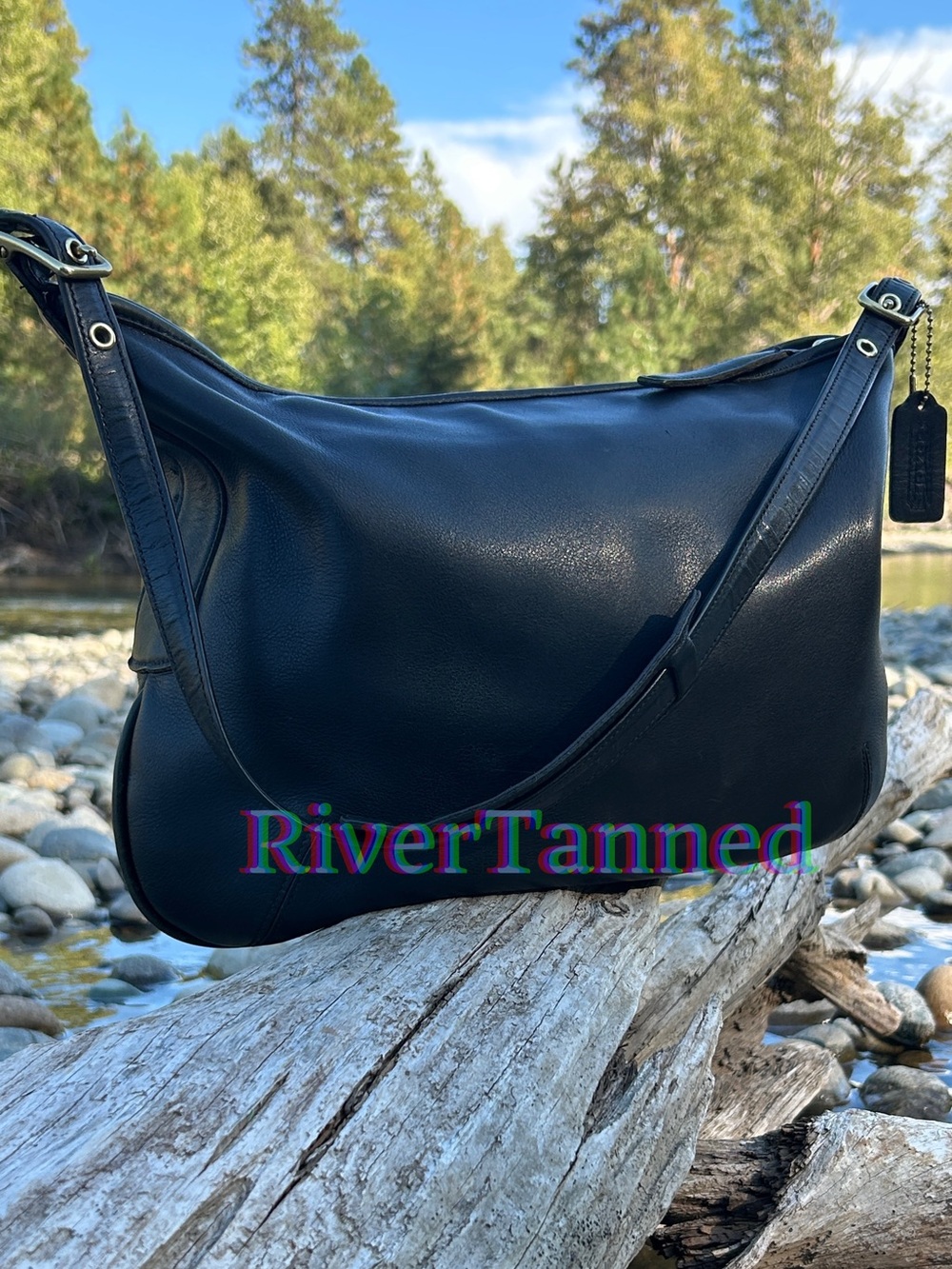 Vintage Coach 9213 Ergo Zip Shoulder Bag Made in the United States 🇺🇸